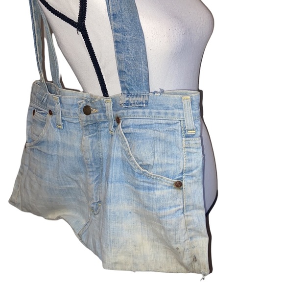 Vintage Y2K Handmade Lee Blue Jean Denim Custom Womens Handbag Purse Boho Hippie - Picture 4 of 10